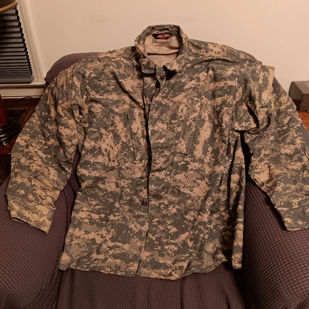 Mens Tru Spec Tactical Shirt & Pants - Picture 2 of 8